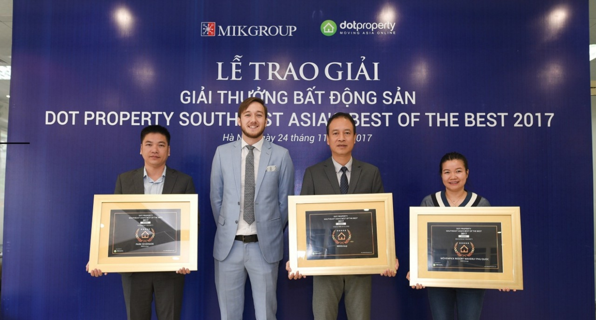 MIKGROUP HONORED THE MOST INNOVATIVE REAL ESTATE DEVELOPERS
